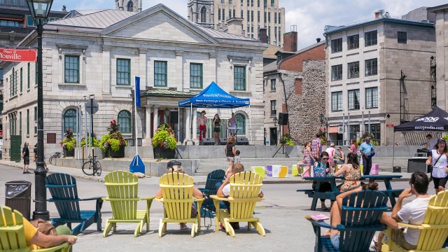 Urban Space in Old Montréal