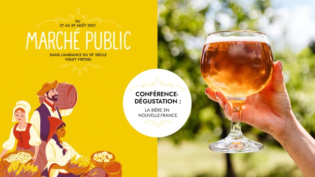 Conférence-dégustation | La bière en Nouvelle-France