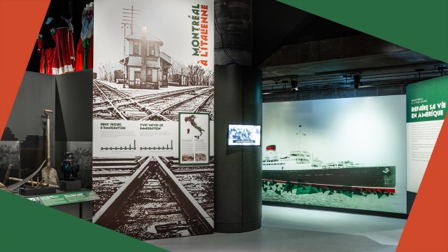 Virtual guided tour of the exhibition “Italian Montréal”