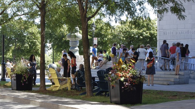 Summer comes to Pointe-à-Callière