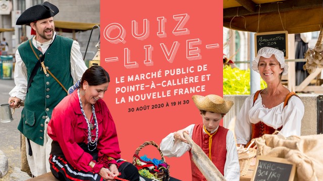 Quiz live : Marché public et Nouvelle-France