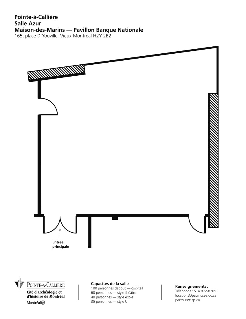 Plan of the room