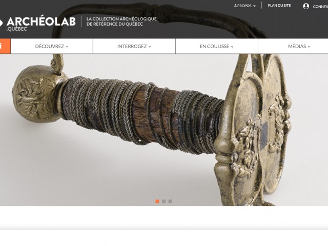 The Archeolab.quebec Project Awarded by the Canadian Museums Association
