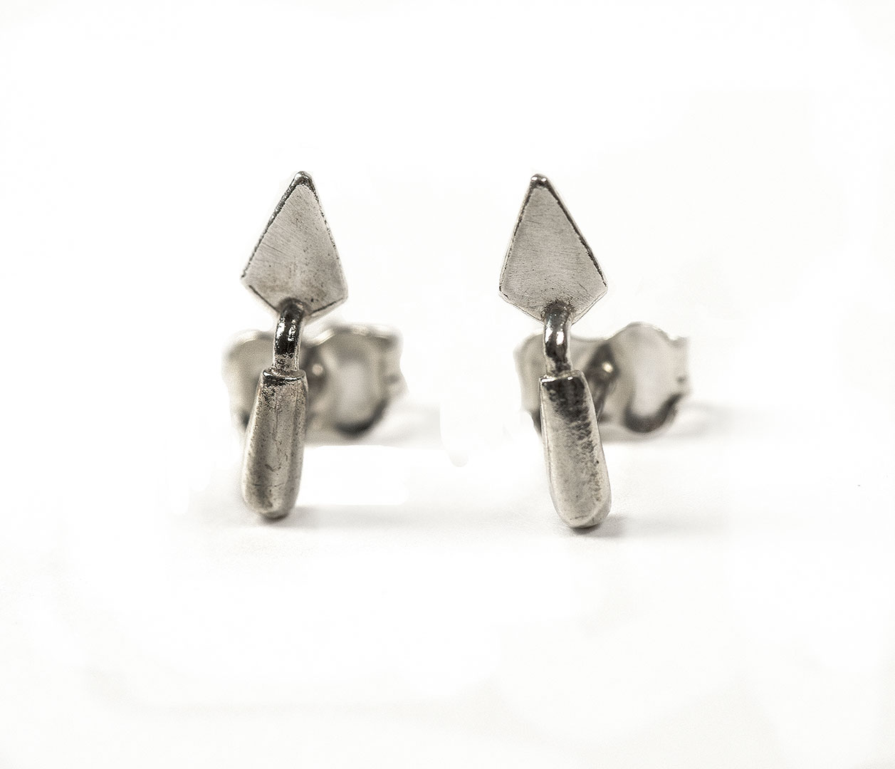 Boucles d'oreilles truelle archéologique