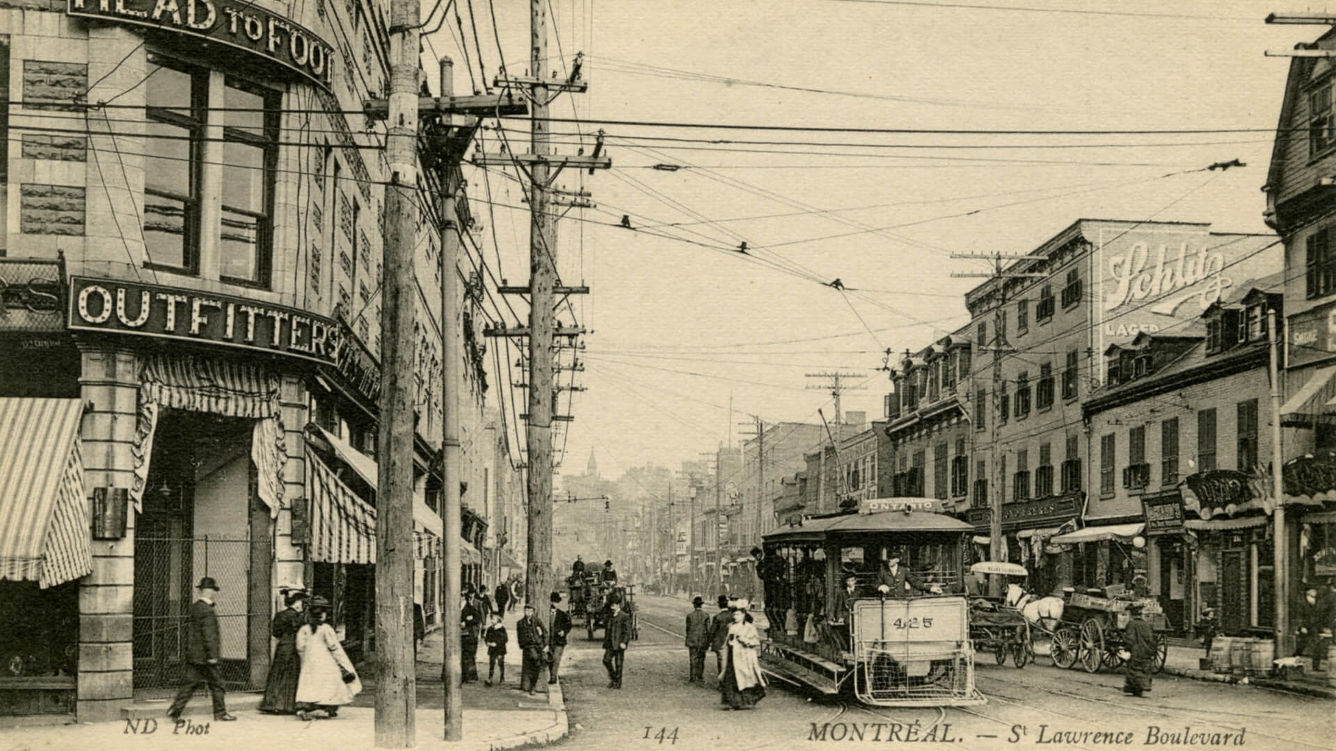 SaintLaurent, Montréal's "Main" POINTEÀCALLIÈRE